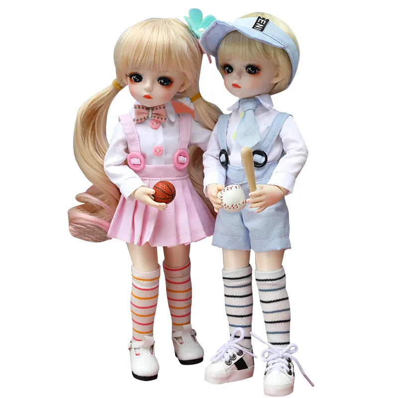 Factory格安卸売doris bjd/sd人形女の子のおもちゃ球体関節人形体30センチメートル人形
