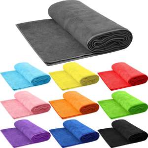 Serviettes de sport en microfibre respirantes et absorbantes pour la gym, avec impression laser et logo personnalisé, vente en gros - Product Image 1
