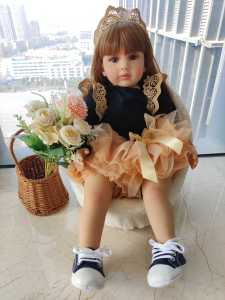 Cơ Thể R & B Cotton Có Hàng Bán Sỉ Búp Bê Tái Sinh Trẻ Em Bé Gái 60Cm Thực Tế Mới Nhất 24Inch Bebe Reborn De Silicon - Product Image 2