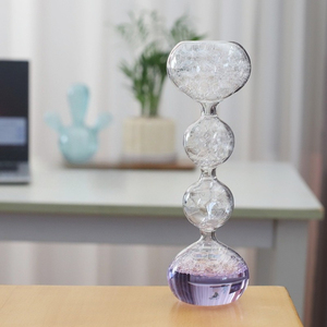 Accessoire de streaming ASMR <span class=keywords><strong>pour</strong></span> streamer, aide au sommeil et anti-stress, <span class=keywords><strong>pour</strong></span> diffusion <span class=keywords><strong>en</strong></span> direct, avec bulles colorées et grande horloge à sable <span class=keywords><strong>en</strong></span> <span class=keywords><strong>verre</strong></span> - Product Image 5