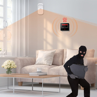 Système d'alarme sans fil WIFI RF433 Staniot avec écran tactile pour système de sécurité anti-intrusion, mise à niveau OTA, 200 capteurs compatibles