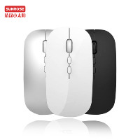 Mouse Gaming Ergonomis Tahan Air Mini 3D Cair Nirkabel 2.4G Kustom Personal OMR050 Antarmuka USB untuk PC/Laptop