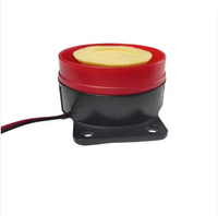 Buzzer Piezoélectrique 54mm 12V à Son Fort avec Câble, Conforme ROHS