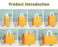 Sac isotherme personnalisé Epack avec logo imprimé, en non-tissé, avec doublure en aluminium pour la livraison de plats à emporter des restaurants