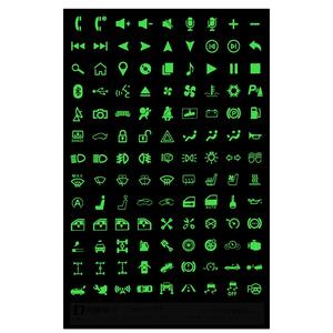 Etiqueta Adhesiva Fluorescente de Vinilo con Número de Papel Personalizado TECKZOOM, Etiqueta Luminosa de Neón para Teclado, Luz LED Brillante que Brilla en la Oscuridad - Product Image 4