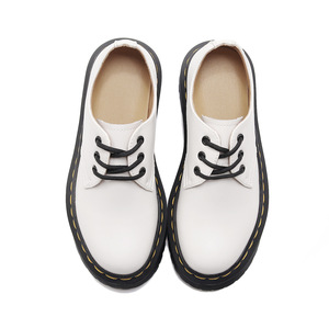 Mocassins à semelle épaisse et coupe basse avec 3 trous, style britannique classique, décontractés et polyvalents, adaptés aux étudiants, rehaussant la taille - Product Image 6