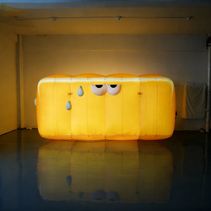 ตุ๊กตาเป่าลมรูปขนมปังปิ้ง แสดงอารมณ์น่ารัก พร้อมโลโก้สั่งทำพิเศษ และของตกแต่งโดดเด่นสำหรับร้านขนม - Product Image 5