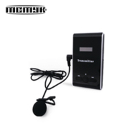 Système de guidage audio portable sans fil avec microphone à ruban pour usage éducatif, cours, guides touristiques, communication, réduction du bruit