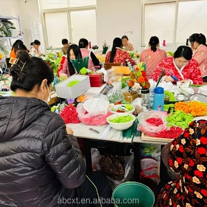 手工制作可爱针织钩编猫卡哇伊时尚圣诞钩编哭猫钥匙扣吊坠装饰品 - Product Image 6