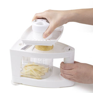 Vente en gros d'usine : Spiraleuse manuelle pliable Lfgb pour légumes et fruits, idéale pour les courgettes, usage domestique - Product Image 4
