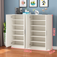 Meuble à chaussures pour balcon, entrée de maison, grande capacité, en MDF, étagère à chaussures, armoire de rangement
