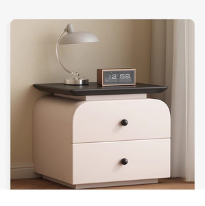 Table de chevet moderne <span class=keywords><strong>en</strong></span> bois écologique avec 2/3 tiroirs - Meuble de <span class=keywords><strong>chambre</strong></span> intelligent, durable et réglable pour hôtels - Product Image 1