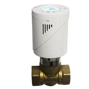 <span class=keywords><strong>Vanne</strong></span> <span class=keywords><strong>thermostatique</strong></span> intelligente sans fil WiFi moderne Telin AT46 avec Zigbee TRV - Product Image 6
