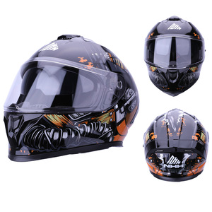 Hochwertiger NHH Marken ABS Integralhelm Modell NHH-333 Neu DOT-Zertifiziert Grafikdesign Für Alle Jahreszeiten Größen M-XL - Product Image 5