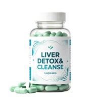 Capsules de détoxification et de nettoyage du foie, approvisionnement direct usine, pour la santé, nettoyant et détoxifiant le côlon, capsules végétaliennes, vente en gros