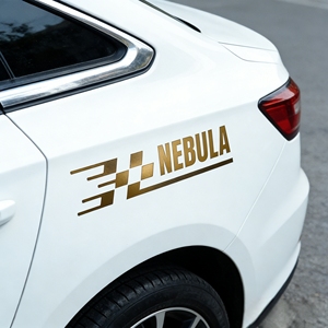 Adesivi in Vinile Impermeabili Personalizzati per Finestrini Auto, Sticker Graffiti - Product Image 2