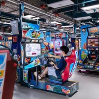 Simulateur de jeu vidéo de course à grande vitesse avec écran LCD haute définition de 42 pouces, en métal durable, pour enfants de plus de 8 ans, fonctionne avec des pièces de monnaie, garantie 1 an