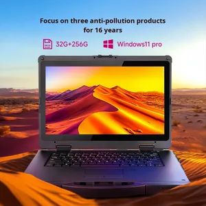 Suntek 15.6-Inch Công Nghiệp Workstation <span class=keywords><strong>Rugged</strong></span> Ngoài Trời Gia Cố Máy Tính Xách Tay Máy Tính Xách Tay Di Động Cho Công Việc Trong Kho Sản Phẩm - Product Image 2