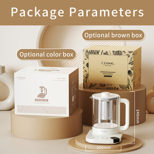 Hervidor de agua eléctrico para el hogar, hervidor de vidrio eléctrico de 2.0l, apagado automático inteligente, tetera saludable para mantener el té caliente, hervidor de agua - Product Image 5