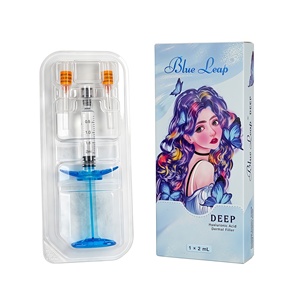 Gel d'<span class=keywords><strong>acide</strong></span> <span class=keywords><strong>hyaluronique</strong></span> DEEP de haute qualité 2ML avec 25mg d'HA pour les rides profondes du visage, le remodelage du nez, du <span class=keywords><strong>menton</strong></span> et de la mâchoire, tous types de peau - Product Image 2