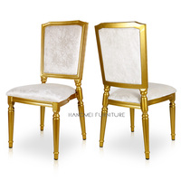 Chaises de banquet commerciales haut de gamme en métal et aluminium, design moderne, pour restaurants, hôtels, événements, vente en gros, Guangdong HANGMEI HM-90