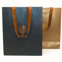 Bolsas de Papel Kraft Reciclado Personalizables para Empacar Zapatos/Ropa/Calcetines, Impresión en Huecograbado, Bolsas de Compra Reutilizables con Cierre Superior, Gratis