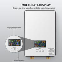 Chauffe-eau électrique instantané intelligent 220V-240V 4500W à température constante stable pour garage et douche d'hôtel