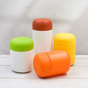 220ml colored plastic jars