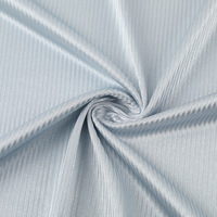 Tissu jacquard en spandex/polyester 150 GSM 66 pouces résistant à l'abrasion, maille géométrique abstraite tricotée pour vêtements de sport