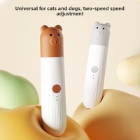 Lime à ongles électrique portable avec lumière LED pour chiens de petite et grande taille – Toilettage à domicile et en voyage – Coupe-ongles pour animaux de compagnie