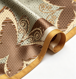 Foulard Quadrato in Seta Personalizzabile 90*90cm, Sciarpa in Raso per Donna, Hijab, <span class=keywords><strong>Fascia</strong></span> per <span class=keywords><strong>Capelli</strong></span>, <span class=keywords><strong>Bandana</strong></span> di Lusso alla Moda per Tutte le Stagioni - Product Image 5