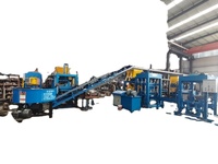 Machine à fabriquer des briques entièrement automatique, portable, 380V, neuve, pour usage domestique, blocs creux, ciment, sable, diverses industries