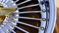 Jantes de voiture forgées de luxe en 2 pièces, chromées argentées, en T6061 durable, pour Maybach Classe S LEXUS, 20, 21, 22, 23, 24, 26 pouces