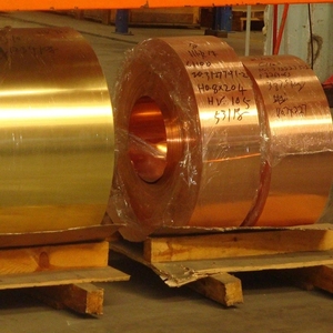 <strong>Brass</strong> Copper Coil <strong>Flat</strong> Pure <strong>Strip</strong> Rolls Round Rod Sheet C26200 25 ft C26000 0.5mm 150mm Welding Flexible