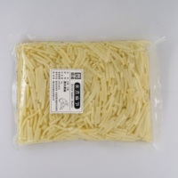 Tiras de Bambú Cocido Enlatadas, Sabor Salado, 12 Meses de Duración, Lata de 12 kg