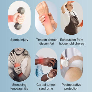 อุปกรณ์ป้องกันข้อมือสำหรับยกน้ำหนัก ผลิตตามสั่งจากโรงงาน ออกแบบตามหลักสรีรศาสตร์ คุณภาพพรีเมียม ปรับระดับได้ พร้อมตัวล็อคแบบหัวเข็มขัด ทำจากผ้าโพลีเอสเตอร์และผ้าฝ้ายสีเทา - Product Image 2