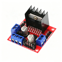 Module de commande de moteur L298N de haute qualité, carte de contrôle de moteur pas à pas DC pour projet de robot de voiture intelligente