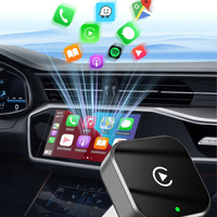 Adaptador inalámbrico 2 en 1 para coche, caja de conversión de cableado a inalámbrico, compatibilidad dual para vehículos iOS y Android