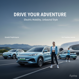 <span class=keywords><strong>BYD</strong></span> Direct Export 2025 Yuan ระยะทางวิ่งสูงสุด 700 กม. ระบบขับเคลื่อนอัจฉริยะ รถ SUV ขนาดเล็ก 5 ประตู 5 ที่นั่ง สำหรับตัวแทนจำหน่าย รถยนต์ไฟฟ้า - Product Image 4