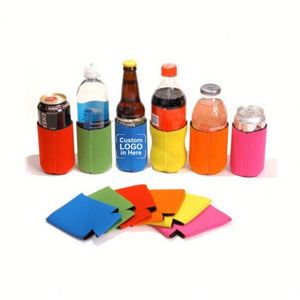 Funda de neopreno personalizada para botella de 12 oz con logo, para sublimación, para latas delgadas, termos y botellas de cerveza - Product Image 1