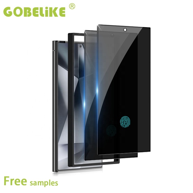 3pcs Custom 2.5d 3d 0.33mm 0.3mm Anti Spy Matte Tempered Glass Samsung Galaxy S25 S24 Ultra Privacy Screen Protector for Samsung