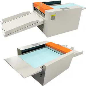 Machine professionnelle de rainurage et de perforation de papier Semi-automatique, vente en gros, usine de chine, 340