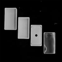 Boîte de téléphone portable avec logo personnalisé, fabriquée en usine, vente en gros et au détail, emballage universel en plastique pour l'électronique grand public