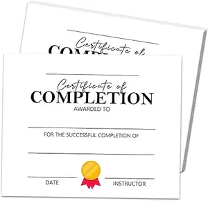 Certificates of Achievement High Quality certificate paper with hot sell paper with watermarks for school business promotion