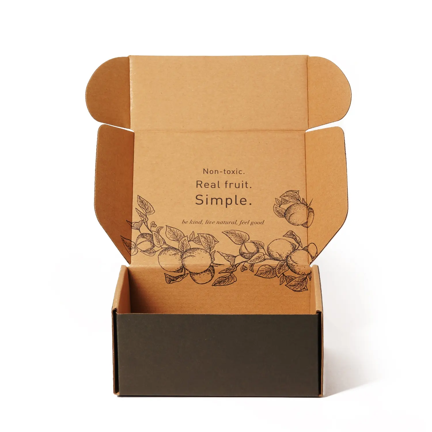 कस्टम मेलर मुद्रित परिधान बॉक्स नालीदार मेलर बॉक्स जूते कपड़े बॉक्स लोगो के साथ पैकेजिंग