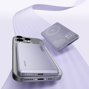 Toocki Airline-Approved Magnetic Power Bank 5000mAh & LED Display for Huawei Samsung Xiaomi