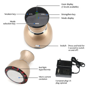 <span class=keywords><strong>Appareil</strong></span> à ultrasons 3 en 1, accessoire électrique de cavitation 40k, <span class=keywords><strong>anti</strong></span>-<span class=keywords><strong>cellulite</strong></span>, brûleur de graisse, à usage domestique - Product Image 4