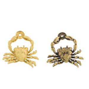 Poignée de meuble en laiton massif, motif crabe <span class=keywords><strong>porte</strong></span>-monnaie <span class=keywords><strong>porte</strong></span>-bonheur, crochet de <span class=keywords><strong>porte</strong></span>, tirette de tiroir, patère murale, quincaillerie silhouette animale crustacée - Product Image 5