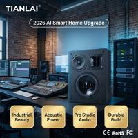 TIANLAI Speaker Home Theater Mewah 3 Way Horn Loaded SPL High Fidelity Kelas Bioskop Sistem Audio Pintar Dengan Kecantikan Industrial