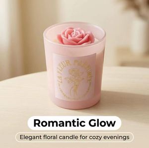 Vela Aromática de Cera de Soya, Decoración para el Hogar, Regalo, OEM, Muestra de Lote Pequeño - Product Image 5
